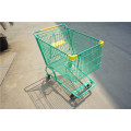 America Style Metal Wire Supermarket Shopping Trolley